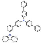 N,N-Bis([1,1′-biphenyl]-4-yl)-3′-(9H-carbazol-9-yl)[1,1′-biphenyl]-4-amine