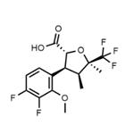 (2R,3S,4S,5R)-3-(3,4-Difluoro-2-methoxyphenyl) tetrahydro-4,5-dimethyl -5-(trifluoromethyl)-2-furancarboxylic acid