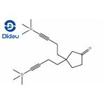 3,3-BIS[4-(TRIMETHYLSILYL)-3-BUTYNYL]CYCLOPENTANONE