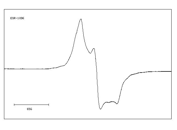 4-Hydroxy-2,2,6,6-tetramethyl-piperidinooxy(2226-96-2) ESR