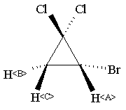 2-Bromo-1,1-dichlorocyclopropane(40745-72-0) 1H NMR spectrum