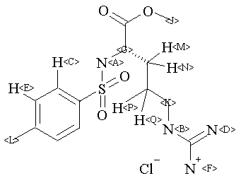 P Toluenesulfonyl L Arginine Methyl Ester Hcl 901 47 3 1h Nmr