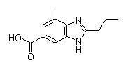 2-正丙基-4-甲基-6-羧基苯并咪唑
