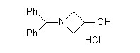 1-二苯甲基-3-羟基氮杂环丁烷盐酸盐