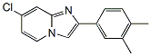 7-chloro-2-(3,4-dimethylphenyl)H-imidazo[1,2-a]pyridin