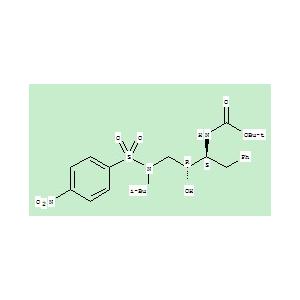 (1S,2R)-1-苄基-2-羟基-3-[异丁基[(4-硝基苯基)磺酰]氨基]丙基]氨基甲酸叔丁酯