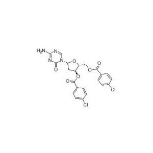 3',5'-二对氯苯甲酰氧基-2-脱氧-5-氮杂胞苷