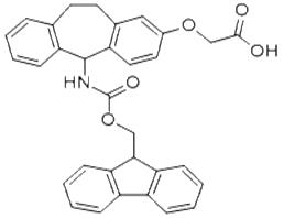 (R,S)-2-[[5-(9-芴甲氧羰基氨基)二苯并[A,D]环庚烷-2-基]氧]乙酸