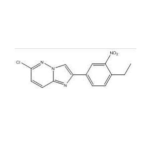 6-氯-2-（4-乙基-3-硝基苯基）咪唑[1，2-b]哒嗪