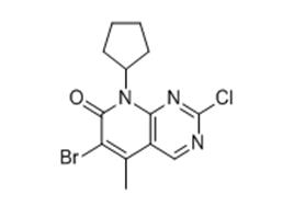 6-溴-2-氯-8-环戊基-5-甲基-吡啶并[2,3-D]嘧啶-7(8H)-酮