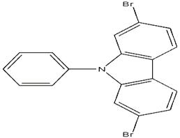 2,7-二溴-9-苯基咔唑