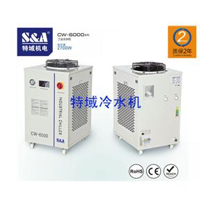 UVLED胶水固化设备对特域冷水机快速冷却，很满意