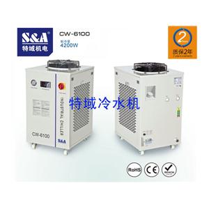 S&A 冷水机全力以赴助金属射频管打标机快速冷却