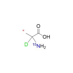 DL-丙氨酸(2-D, 98%; 15N, 98%; 3-13C, 99%)