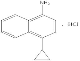 1-环丙基-4-萘胺盐酸盐