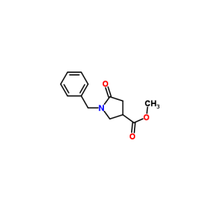 1-苄基-5-氧-3-吡咯烷羧酸甲酯