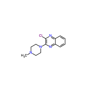 2-氯-3-(4-甲基-1-哌嗪)喹噁啉