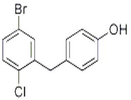 4-(5-溴-2-氯苄基)苯酚