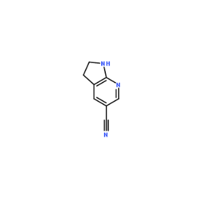 2,3-二氢-1H-吡咯并[2,3-b]吡啶-5-甲腈