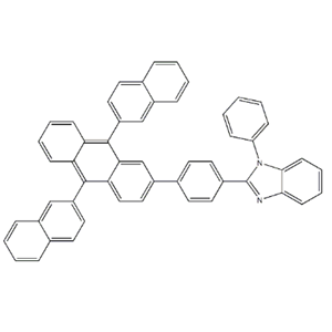 2-[4-(9,10-二萘-2-蒽-2-基)苯基]- 1-苯基-1H-苯并咪唑