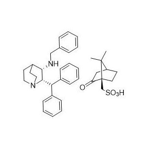 (2S,3S)-2-二苯甲基-N-苄基奎宁环-3-胺-(1R) -10-樟脑磺酸盐
