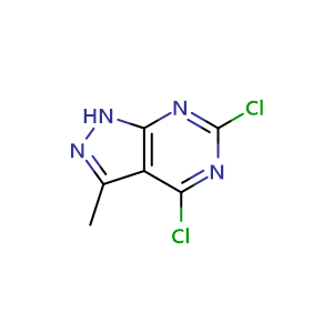 4,6-二氯-3-甲基-1H-吡唑并[3,4-D]嘧啶 产品图片
