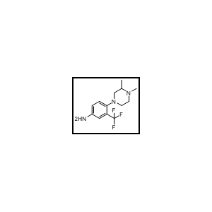 4-(3,4-dimethylpiperazin-1-yl)-3-(trifluoromethyl)aniline