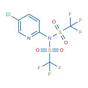2-[N,正双(三氟甲烷烷磺酰)氨基]-5-氯吡啶