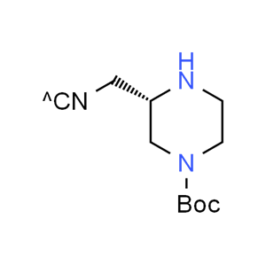tert-butyl (S)-3-(cyanomethyl)piperazine-1-carboxylate