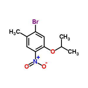 1-溴-5-异丙氧基-2-甲基-4-硝基苯