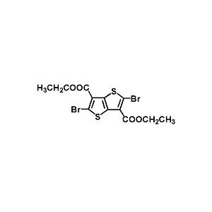 二乙基 2,5-二溴噻吩并[3,2-b]噻吩-3,6-二甲酯