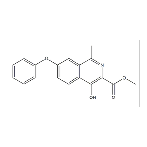4-羟基-7-苯氧基异喹啉-3-甲酸甲