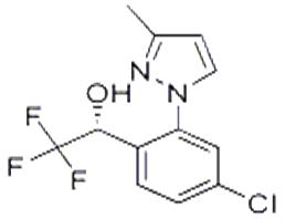 R）-1-（4-氯-2-（3-甲基吡唑-1-基）苯基）-2，2,2三氟乙醇