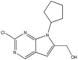 2-氯-7-环戊基-7H-吡咯并[2,3-D]嘧啶-6-甲醇