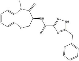 (S)-5-benzyl-N-(5-methyl-4-oxo-2,3,4,5-tetrahydrobenzo[b][1,4]oxazepin-3-yl)-4H-1,2,4-triazole-3-car