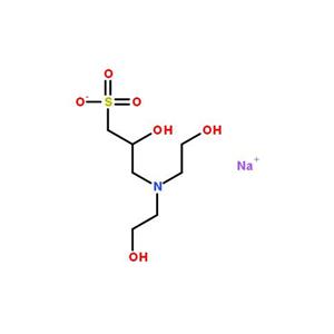 3-[N，N-双（2-羟乙基）]氨基-2-羟基丙磺酸钠盐
