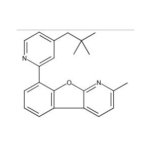 8-[4-(2,2-二甲丙基)-2-吡啶基]-2-甲基苯并呋喃[2,3-B]吡啶
