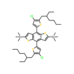 (4,8-二(4-氯-5-(2-乙基己基)噻吩-2-基)苯并[1,2-b:4,5-b']二噻吩-2,6-二基)双三甲基锡
