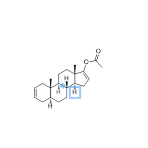 ： 17-乙酰氧基-5a-雄甾-2,16-二