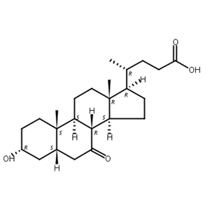 3α-羟基-7-氧代-5β-胆烷酸