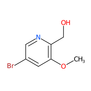 (5-Bromo-3-methoxypyridin-2-yl)methano