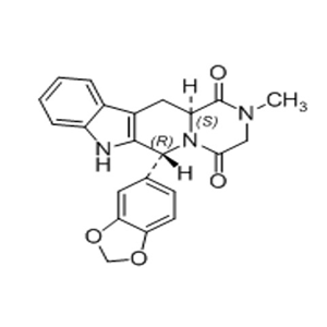 (6R,12aS）-6-(1,3-苯并二氧戊环-5-基)-2-甲基-2,3,6,7,12,12a六氢吡嗪并[1',2':1,6]吡啶并[3,4b]吲哚-1,4-二酮