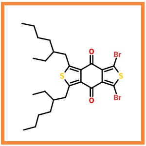 1,3-二溴-5,7-双(2-乙基己基)苯并[1,2-C:4,5-C']二噻吩-4,8-二酮