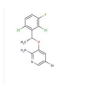 3-[(1R)-(2,6-二氯-3-氟苯基)乙氧基]-2-氨基-5-溴吡啶 产品图片