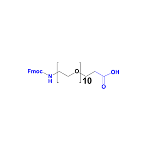 Fmoc-PEG10-丙酸
