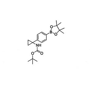 [4-〔1-(N- BOC-氨基)环丙基]苯基硼酸频哪醇酯