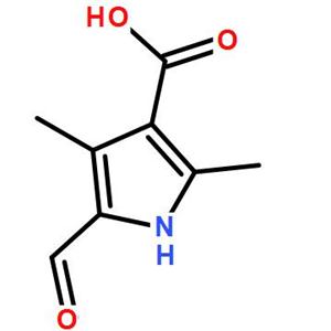 2,4-二甲基-5-醛基-1H-吡咯-3-羧酸 产品图片
