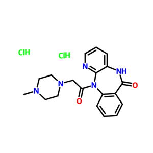 29868-97-1；盐酸哌仑西平