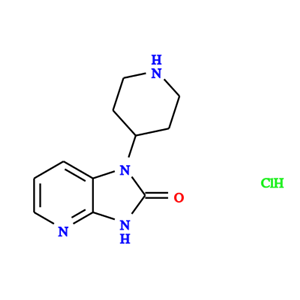 2H-?Imidazo[4,?5-?b]?pyridin-?2-?one, 1,?3-?dihydro-?1-?(4-?piperidinyl)?-?, hydrochloride (1:1)