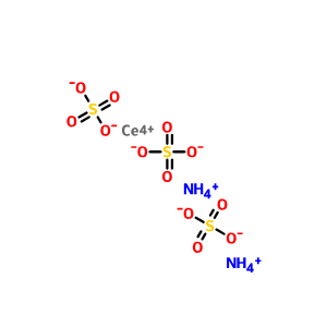 7637-03-8；硫酸铈(Ⅳ)铵